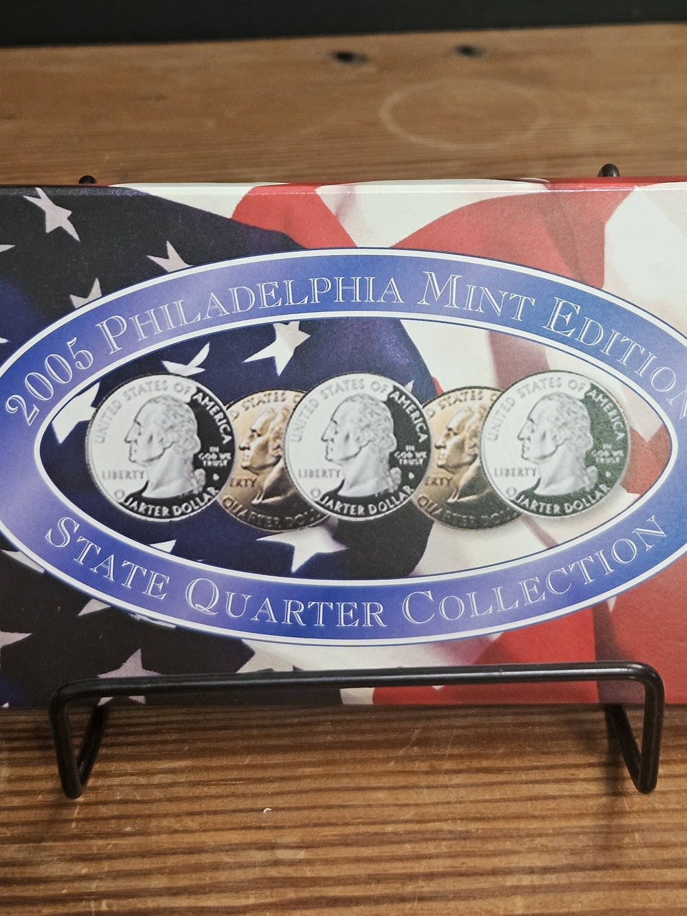 2005 State Quarter Collection Display Pack - Blue
